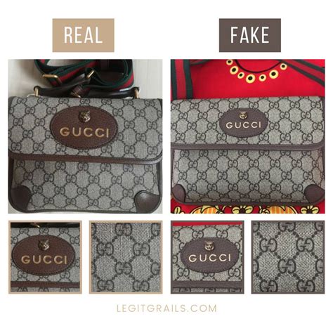 how to tell real gucci purse from fake